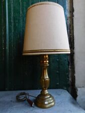Golden wooden lamp d'occasion  Expédié en Belgium