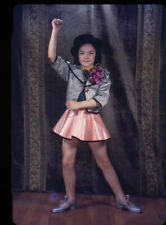 1940s Kodak 35mm Slide Red Border Kodachrome Girl in Tap Dancing Outfit Pose for sale  Shipping to South Africa