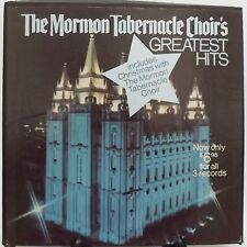 Coros del Tabernáculo Mormón Greatest Hits - Juego de 3 discos 1974 Columbia House Usado en excelente condición  segunda mano  Embacar hacia Argentina