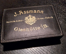 Glashütte assmann taschenuhre gebraucht kaufen  Schöneck
