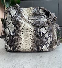 Faux snakeskin shoulder for sale  LONDON