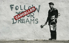 Banksy follow dreams for sale  Amesbury