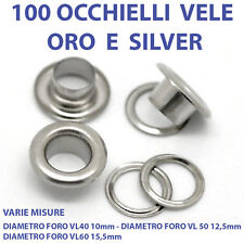 100 occhielli ottone usato  Sesto Fiorentino