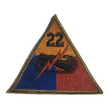 Patch 22nd armored d'occasion  France