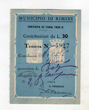 1932 municipio rimini usato  Rovigo