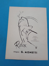 Pubblicita 1962 orologio usato  Roma