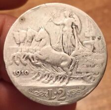 Moneta lire 1910 usato  Olbia