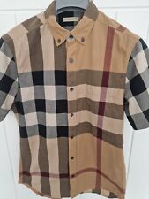 burberry nova check shirt for sale  BIRMINGHAM