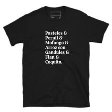 Camiseta unisex de manga corta - "Pasteles & Pernil, etc." , usado segunda mano  Embacar hacia Argentina