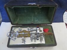 Vibroplex Original Deluxe Vintage c.1950's Telegraph Key Bug  With Case for sale  Shipping to South Africa