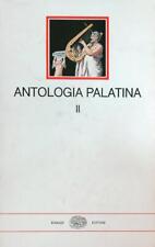Antologia palatina aa.vv. usato  Italia