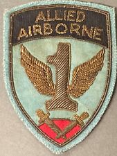 WWII  Allied Airborne Bullion Shoulder Patch, used for sale  Shipping to South Africa