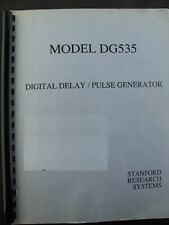 Manual de operación y servicio DG535 generador de pulsos Stanford Research Systems segunda mano  Embacar hacia Argentina