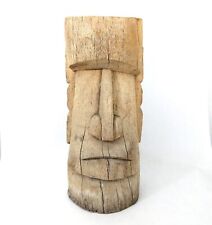 tiki wood carving moai for sale  La Quinta