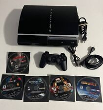 Lote Consola Sony PlayStation 3 PS3 Fat CECHH01 - 5 Juegos/1 Controlador Probado! segunda mano  Embacar hacia Argentina