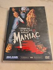 DVD Maniac 2007 Blue Underground THX sem classificação terror terror terror Halloween, usado comprar usado  Enviando para Brazil