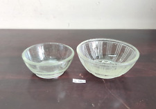 Vintage Original Old Clear Glass Bowl Decorative Kitchenware Collectible G463 for sale  Shipping to South Africa