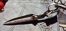 Antique  Heinisch Inventor New Jersey 14” Tailor /textile Shears , used for sale  Shipping to South Africa