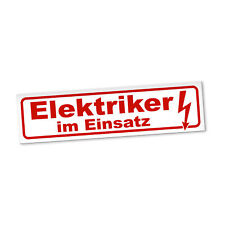 Elektriker einsatz magnetschil gebraucht kaufen  Leipzig
