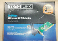 🔥🔥 TOTO LINK 300Mbps 802.11n/g/b PCI Wifi Wireless Card for sale  Shipping to South Africa