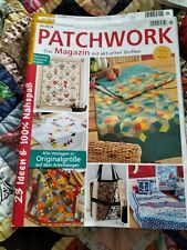 Zeitschrift patchwork magazin gebraucht kaufen  Hage
