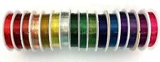 Copper Craft Wire reel, choose colour & thickness, wirework jewellery making for sale  Shipping to South Africa