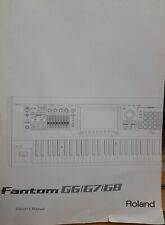 Fantom g8 manual for sale  WEMBLEY