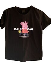 Usado, Camisa Peppa Pig preta balegag tamanho médio comprar usado  Enviando para Brazil