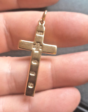 large 9ct gold cross for sale  FALKIRK