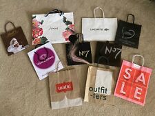 Collectable carrier bags for sale  UK