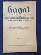 Originale hagal 1937 usato  Spedire a Italy