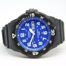 Relógio masculino analógico quartzo tom preto CASIO 5125 MRW-200H nova bateria, usado comprar usado  Enviando para Brazil
