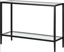 Usado, Mesa console retangular Henn&Hart 42" de largura com bronze enegrecido largo comprar usado  Enviando para Brazil