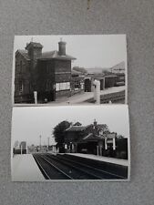 Langrick Railway Station,Lincolnshire,Photographs x2 for sale  CHATHAM
