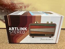 Artlink Stereo Wireless Speaker AM/FM Retro Wood Bluetooth Speaker with Built-In for sale  Shipping to South Africa