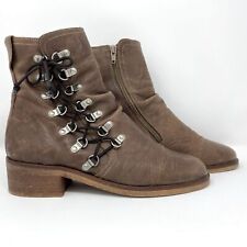 Botas de combate Mala Vita Agatha Sundance couro renda zíper lateral feitas na Espanha 8,5/39 comprar usado  Enviando para Brazil