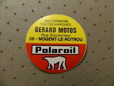 Polaroil sticker sticker for sale  Shipping to Ireland