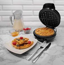 Black Electric 760W Waffle Maker Iron Machine Deep Cooking Non Stick Plates, used for sale  Shipping to South Africa