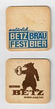 Bierdeckel brauerei betz gebraucht kaufen  Schönsee