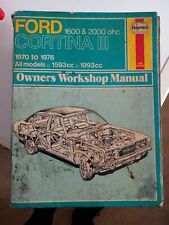 Workshop manual ford for sale  NOTTINGHAM