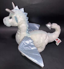 Used, Ganz Webkinz HM396 Ice Dragon White Blue Shimmer Plush 12" No Code VERY CLEAN for sale  Cary