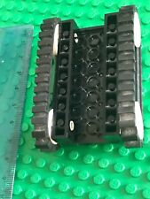 Lego 2 Black Pista de Borracha Caterpillar + 4 Rodas Technic Brancas + Tijolos e Pinos comprar usado  Enviando para Brazil