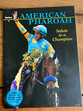 American Pharoah Salute to A Champion SB Book por Blood Horse Tiple Crown segunda mano  Embacar hacia Argentina