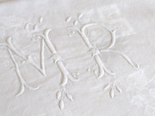 Ancienne nappe blanche d'occasion  Teyran