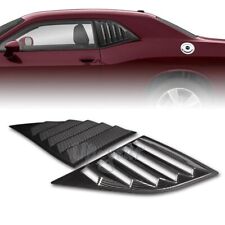 Para 2008-2023 Dodge Challenger estilo carbono persianas laterais tampa colher ventilação comprar usado  Enviando para Brazil
