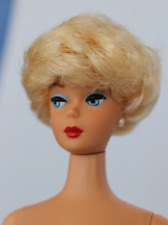 Nude Reprodu Blonde Bubblecut Barbie Blue boczne oczy czerwone usta DBox4 OOAK, używany na sprzedaż  Wysyłka do Poland