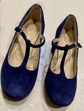 Clarks blue suede for sale  LONDON