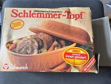 Vintage Schlemmer-Topf Clay Baker - Boxed and Recipe Booklet, used for sale  Shipping to South Africa