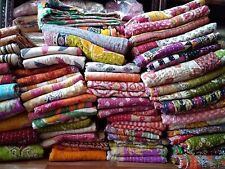 Colcha tribal antiga sortida reciclada algodão indiano Kantha cobertor reversível comprar usado  Enviando para Brazil