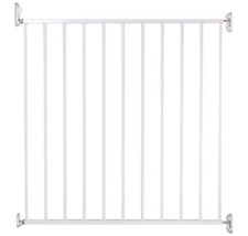 Baby Safety Gate White Wall Fix Pet Barrier Stair Doorway Safe Gates By Cuggl for sale  Shipping to South Africa